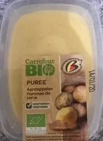 Mängden socker i Puree aardappelen pommes de terre