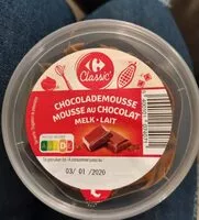 Mängden socker i Mousse au chocolat