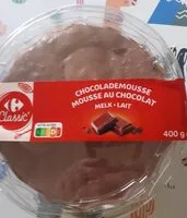 Mängden socker i mousse au chocolat lait