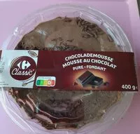 Mängden socker i Mousse au chocolat  -  Pure fondant