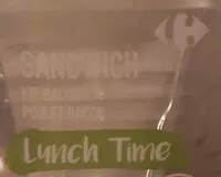 Mängden socker i Sandwich Kip & Bacon