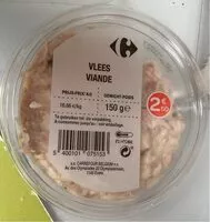 Mängden socker i Salade de viande