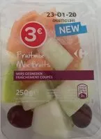 Mängden socker i Fruitmix