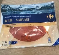 Mängden socker i Saumon sauvage