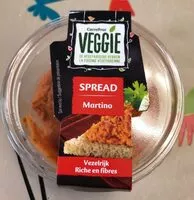 Mängden socker i Spread Martino - Veggie Carrefour