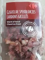 Mängden socker i Lardons grillés