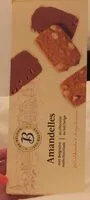 Mängden socker i Amandelle au chocolat
