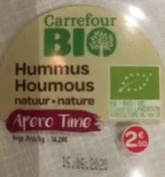 Mängden socker i Houmous nature