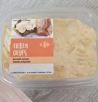Mängden socker i Salade préparée oeufs
