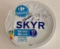 Mängden socker i Skyr