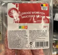 Mängden socker i Saucisses seches