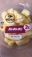 Mängden socker i Ananas