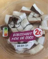 Mängden socker i Noix de coco