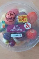 Mängden socker i Salade de fruits