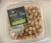 Mängden socker i Croûtons & Mix
