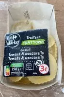 Mängden socker i Girasoli tomate et mozzarella