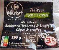 Mängden socker i Mezzelune cèpes et truffes