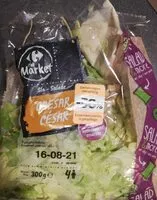 Mängden socker i Salade césar