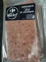 Mängden socker i Pâte campagne