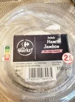 Mängden socker i Salade de jambon