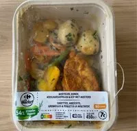 Mängden socker i Carottes, Haricots, Grenailles & poulet a la moutarde