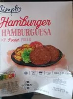 Mängden socker i Hamburger poulet