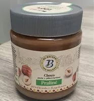 Mängden socker i Choco praliné pâte à tartiner