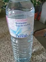 Mängden socker i Eau de source carrefour