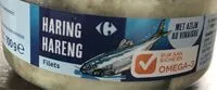 Mängden socker i Hareng filets