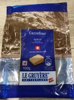 Mängden socker i Gruyère Suisse Lait cru rapé