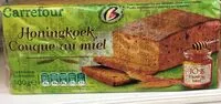 Mängden socker i Carrefour, Honingkoek Honigkuchen