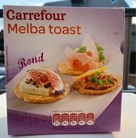 Mängden socker i Toast Rond Melba