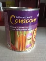Mängden socker i Couscous de legume à l’orientale