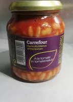 Mängden socker i Haricots blancs à la sauce tomate