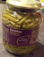 Mängden socker i Haricots verts fins