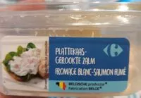 Mängden socker i Fromage blanc au saumon fumé
