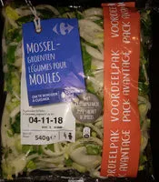 Mängden socker i Légumes pour moules