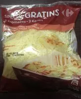 Mängden socker i 3 fromages spécial gratin