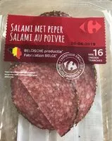 Mängden socker i Salami au poivre