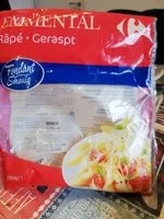 Mängden socker i Emmental râpé Fondant