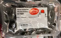 Mängden socker i Moules fraîches SUPER