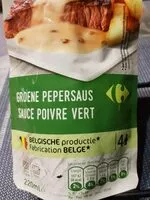 Mängden socker i Sauce poivre vert