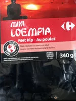 Mängden socker i Mini loempia au poulet