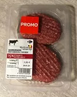 Mängden socker i Hamburger 15% MG