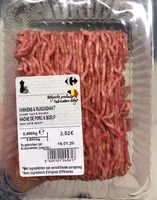 Mängden socker i Haché de porc et boeuf