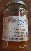 Mängden socker i Confiture d'oranges de Corse et clémentines