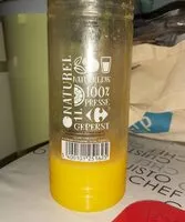 Mängden socker i Jus d'orange frais