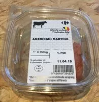 Mängden socker i Americain martino
