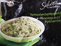 Mängden socker i Purée d'epinard