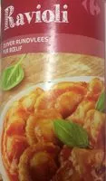 Mängden socker i Ravioli pur boeuf